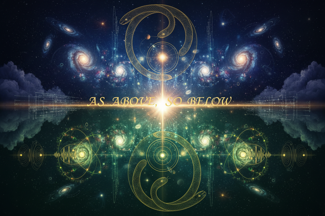 Quantum Physics and the Hermetic Axiom: "As Above, So Below" - Nicole's ritual universe