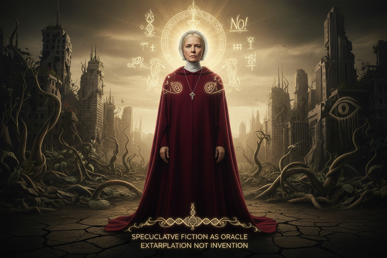 Fictional Oracle Margaret Atwood's Speculative Fiction: Dystopia as Warning Oracle ...