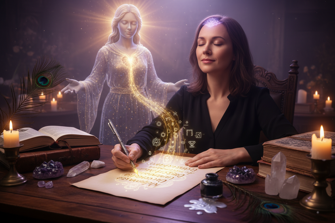Automatic Writing for Spirit Communication - Nicole's ritual universe