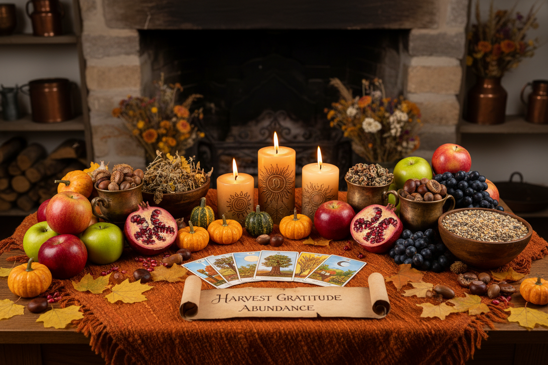 The Autumn Equinox Tarot Spread: Mabon Reading for Harvest & Gratitude Nicole's ritual universe