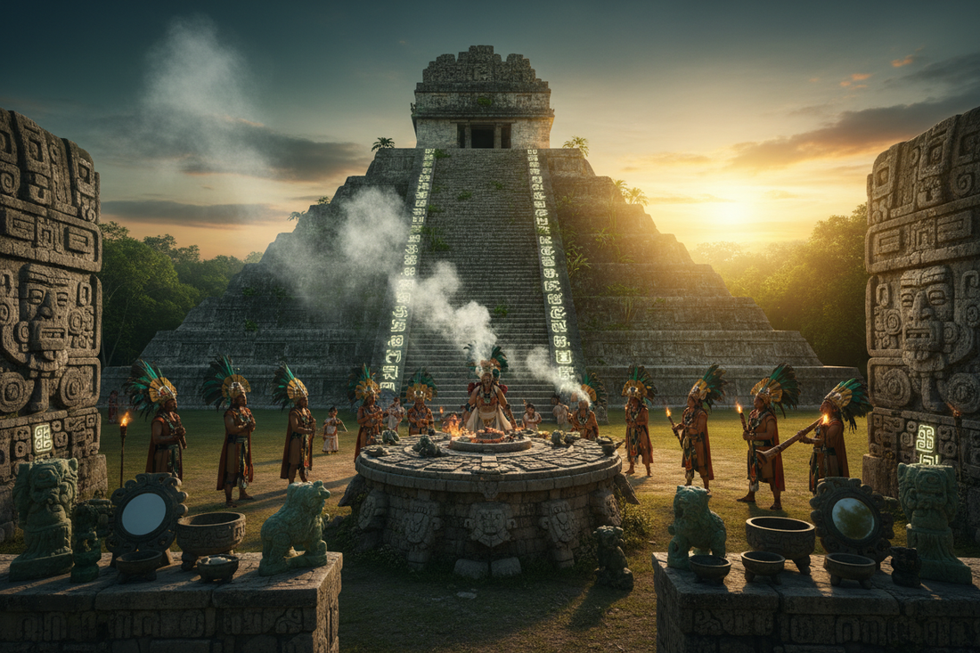 Aztec & Maya Sacred Rituals: Copal Offerings, New Fire Ceremony & Calendar Rites