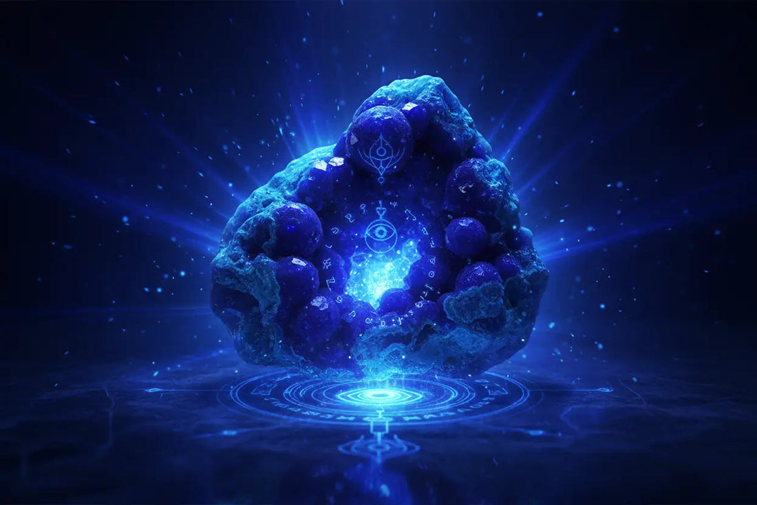 Azurite for Intuition and Psychic Vision: Complete Guide to the Stone of Heaven and Third Eye Opener Nicole's ritual universe