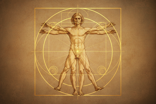 Vitruvian Man and Sacred Proportions: The Divine Geometry of the Human Body