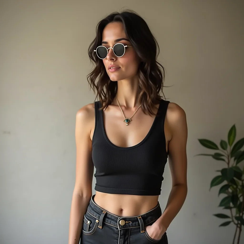 Moon Goddess Tank - Moon Goddess Tank Styling for Everyday Celestial Wear
