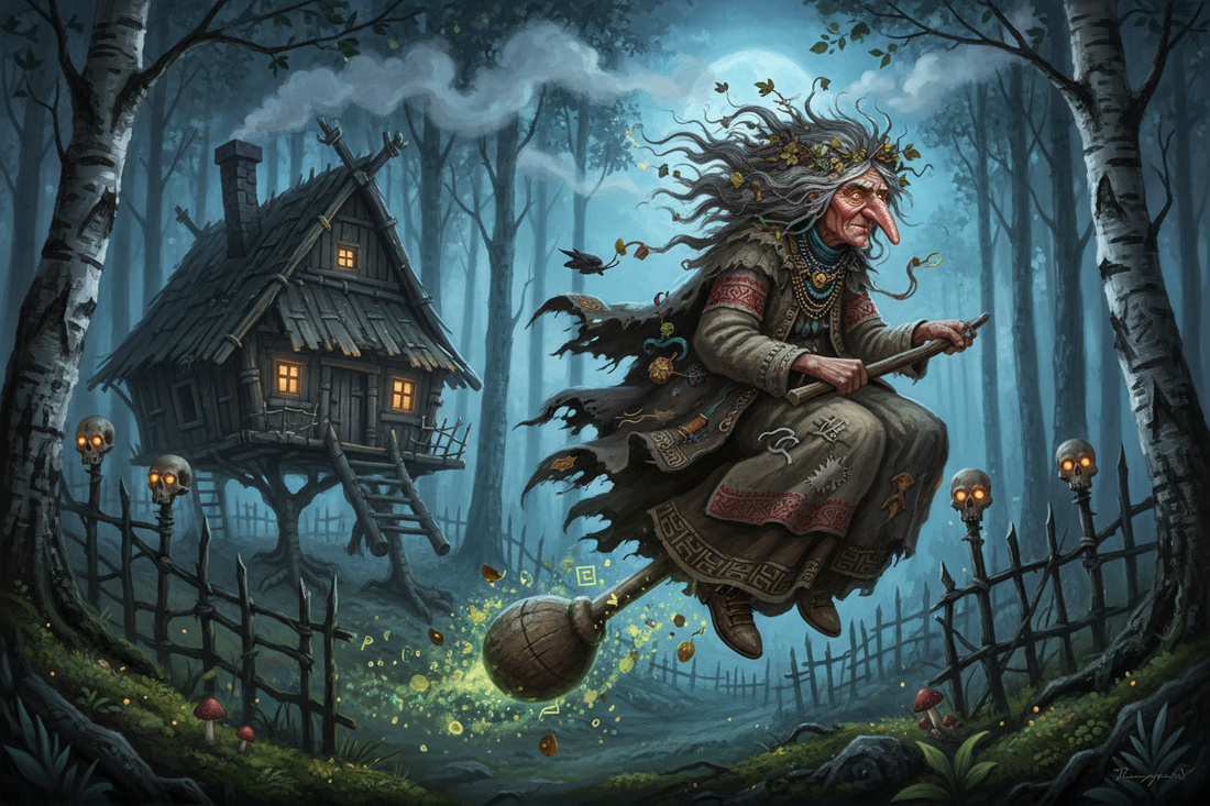 Baba Yaga: Slavic Crone of the Forest