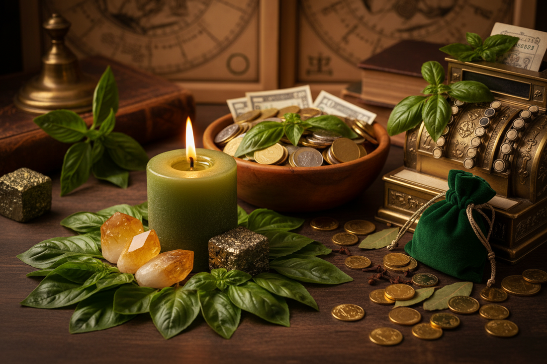 Basil Prosperity & Business Magic Spells: The King Herb's Wealth Power