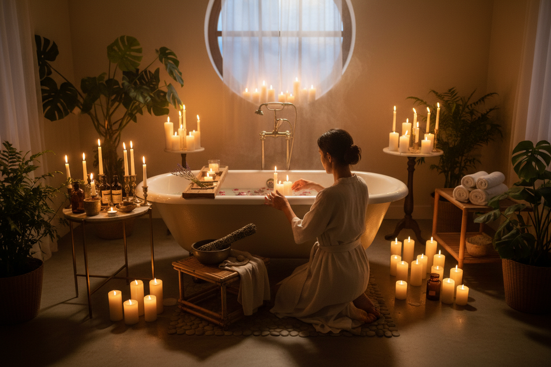 Bathing Ritual: Cleansing in Light