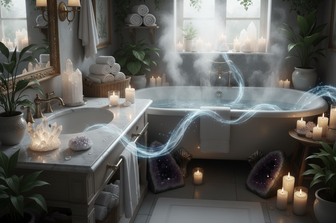 Bathroom Energy Cleansing: Water Element Magic