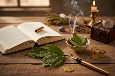 Bay Leaf Manifestation: Writing Your Financial Goals into Reality
