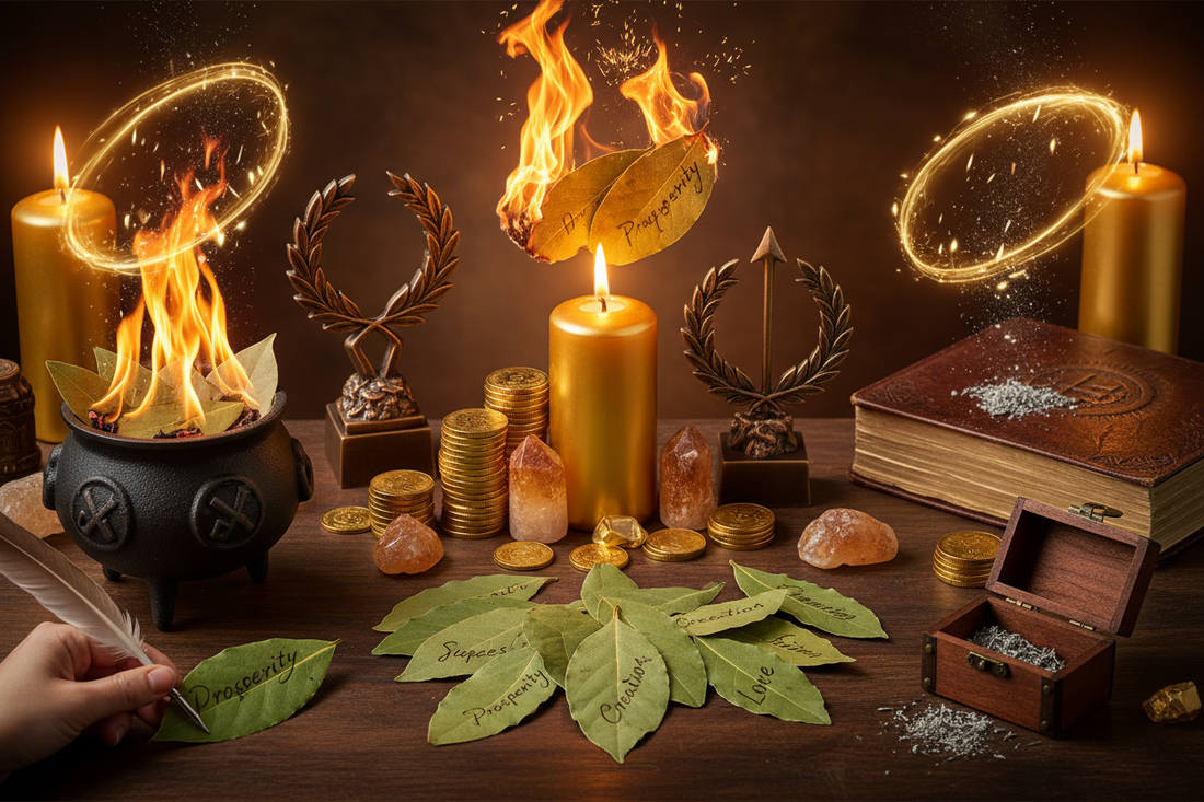Bay Leaf Manifestation: Write Your Wishes & Burn - Nicole's ritual universe