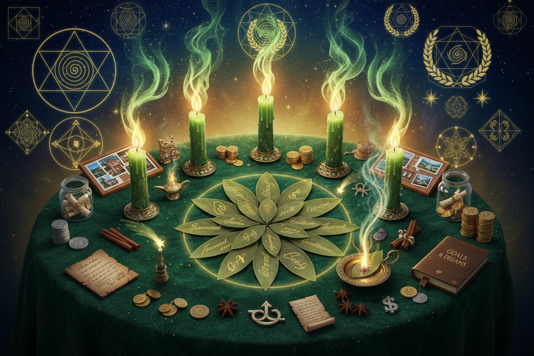 Bay Leaf Money Spell: Wish Manifestation Magic - Nicole's ritual universe