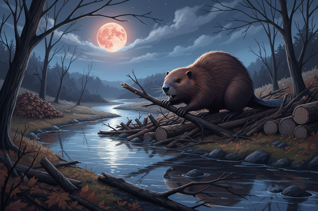 Beaver Moon Preparation: November Full Moon Building and Securing - Nicole's ritual universe