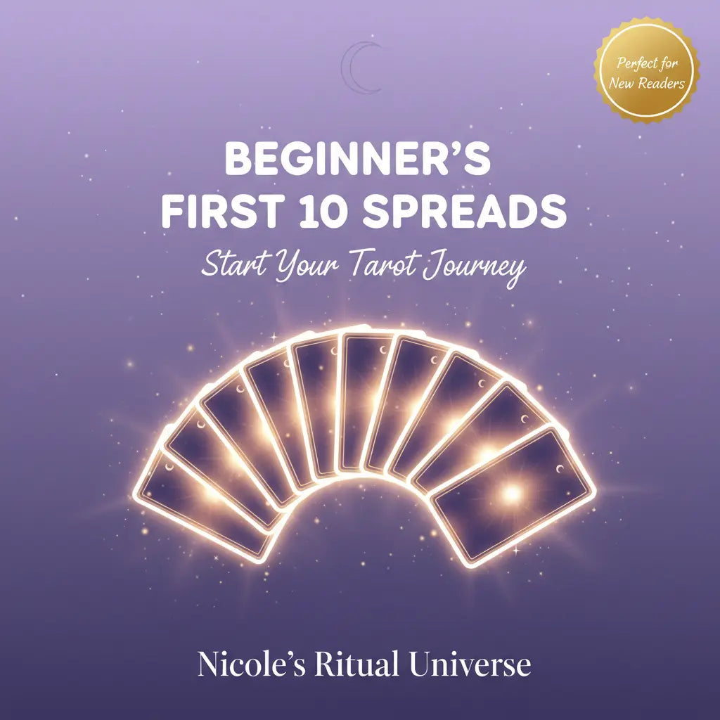Beginner's First 10 Spreads Start Your Tarot Journey cover