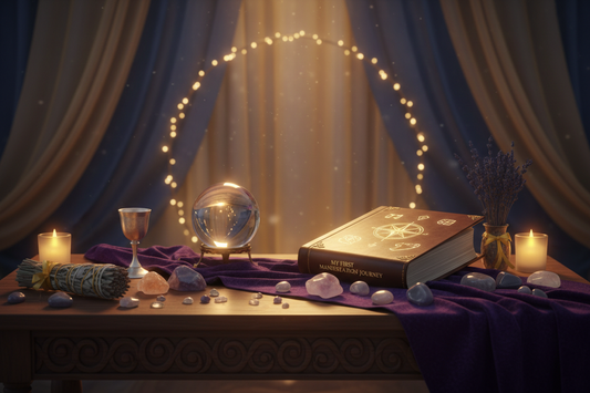 First Spell of Will + Wealth Magnet: Beginner's Manifestation - Nicole's ritual universe