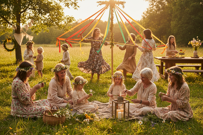 Beltane with Children: Family Fire Festival