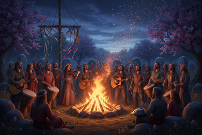 Beltane Light Path Music: Songs of Fire and Joy