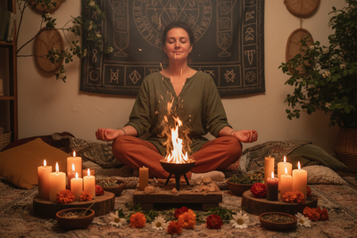 Beltane Solitary Practice: Celebrating Alone in Fire