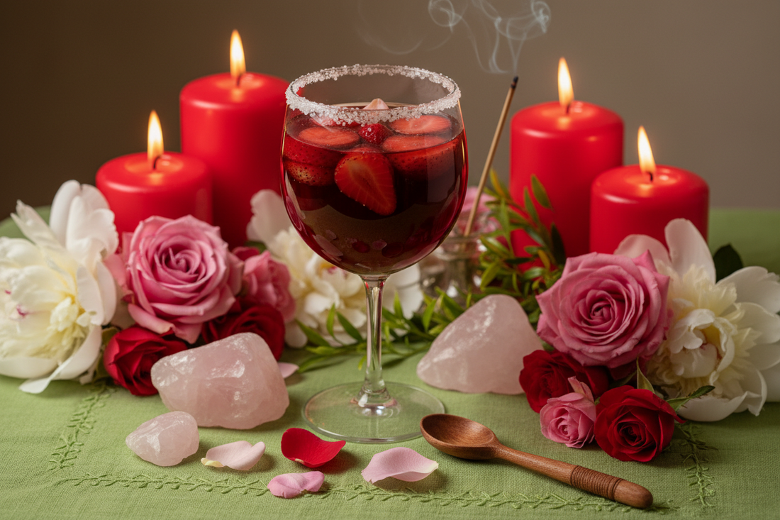 Beltane Strawberry Wine: Love & Fertility Drink Recipe