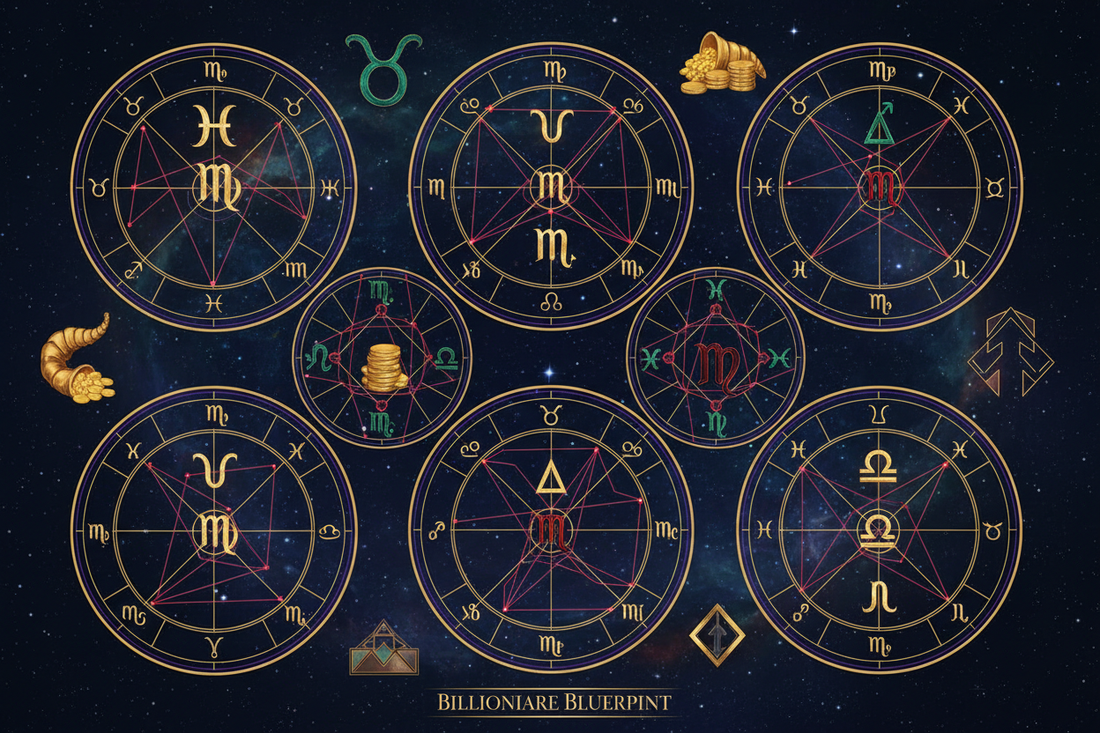 Billionaire Birth Charts: Patterns of Wealth (Anonymized)
