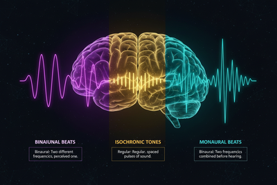 Binaural Beats vs Isochronic Tones vs Monaural Beats: Which Works Best?
