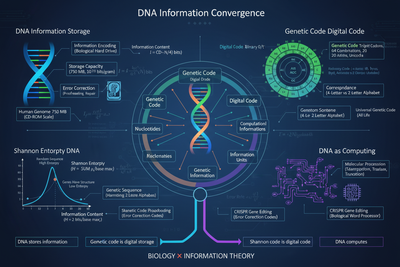 Biology × Information Theory: DNA as Information Storage