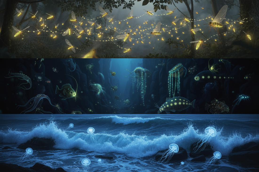 Bioluminescence and Inner Light: Organisms That Glow - Nicole's ritual universe