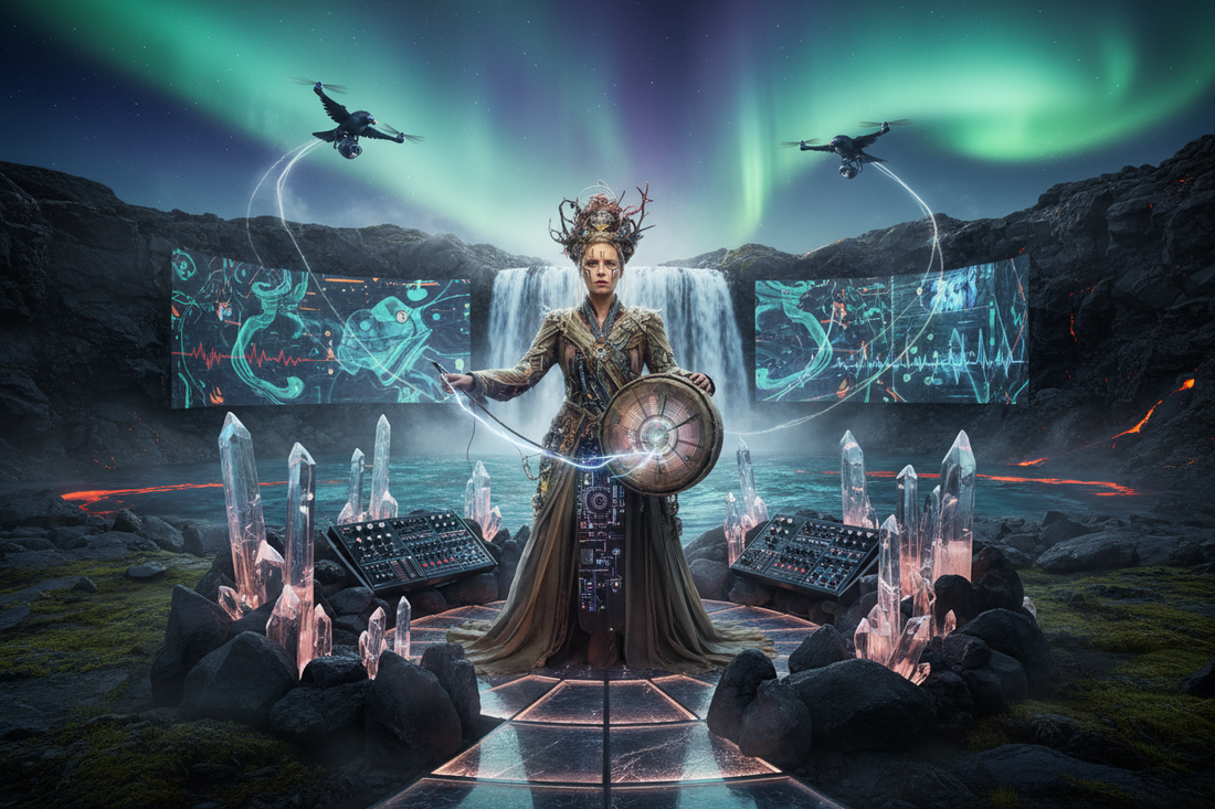 Björk's Shamanic Soundscapes: Nature, Technology, and Icelandic Magic - Nicole's ritual universe