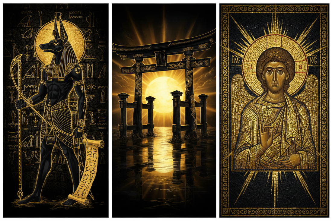 Black and Gold — Why Darkness and Light Are Sacred in Every Tradition