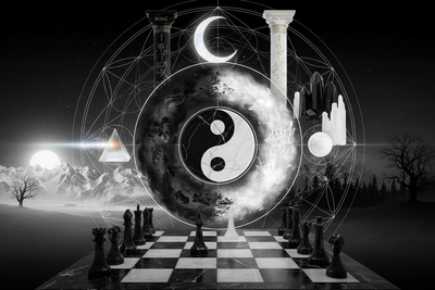 Black & White: Duality, Alchemy & Yin-Yang