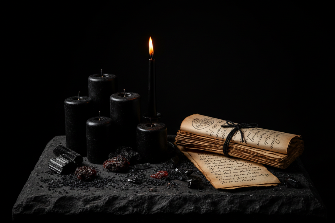 Black Candle Spell Recipes: 10 Complete Workings for Protection, Banishing & Release