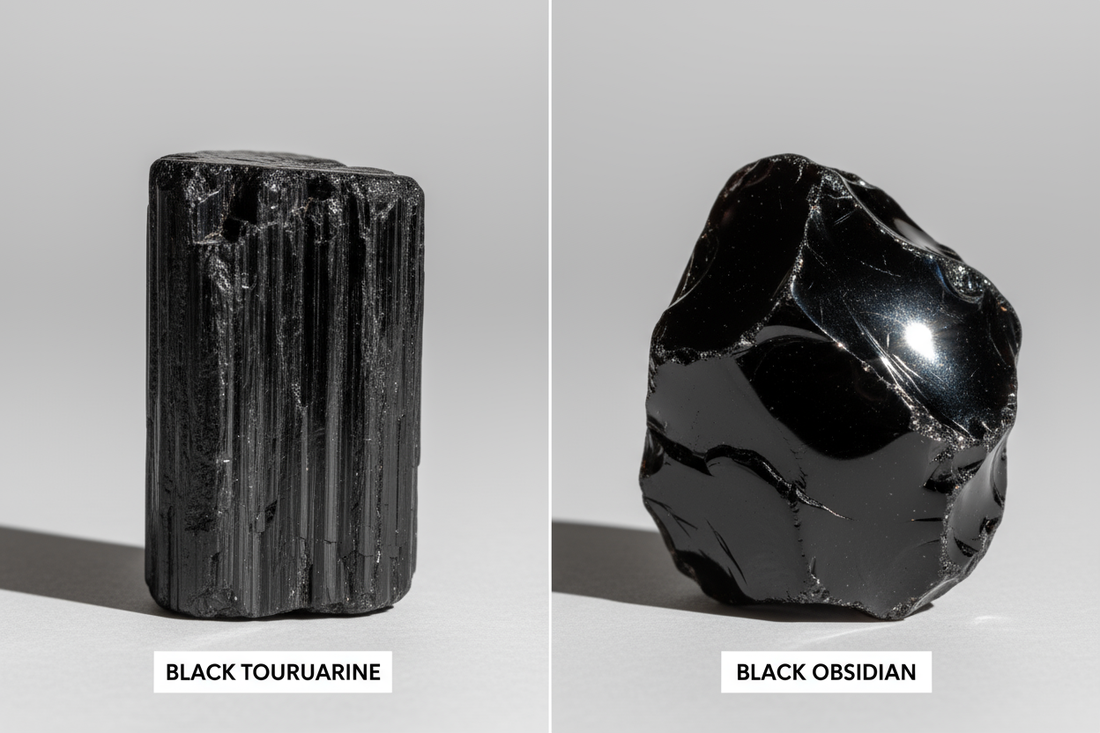 Black Tourmaline vs Black Obsidian: Protection Showdown
