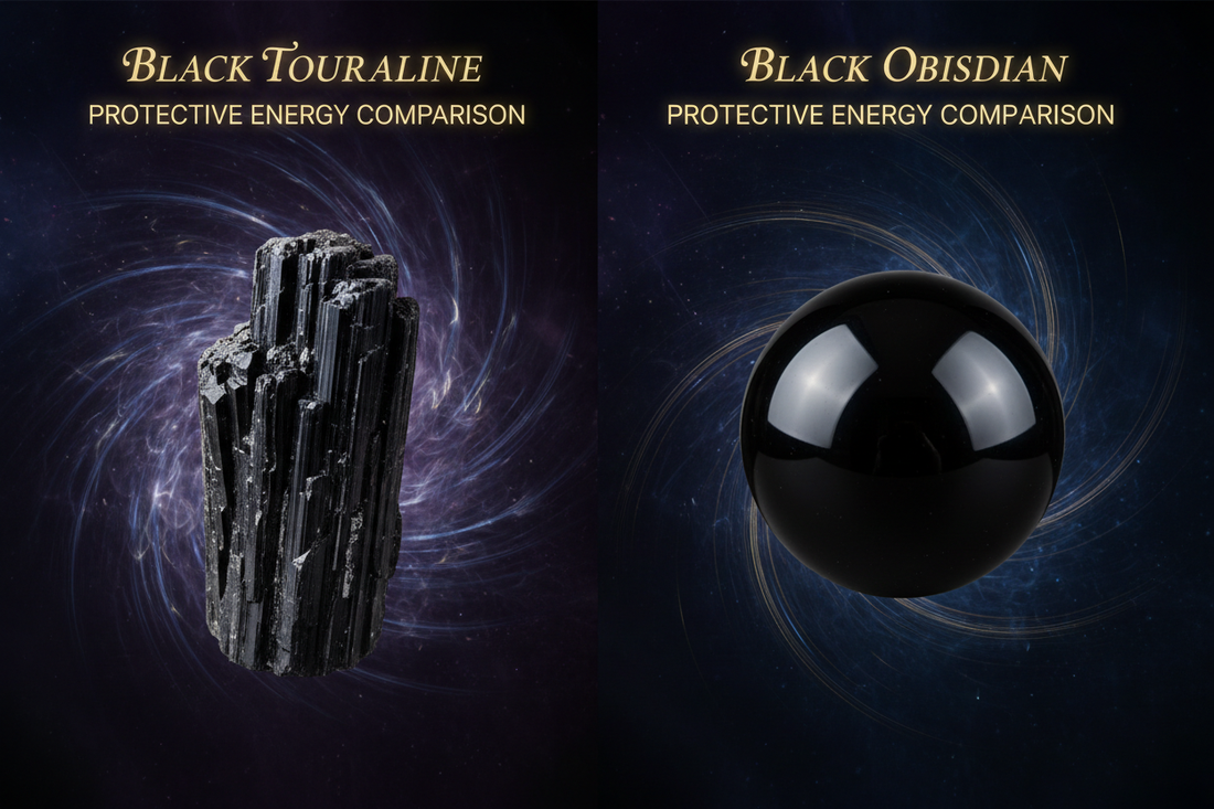 Black Tourmaline vs Black Obsidian: Protection Battle - Nicole's ritual universe