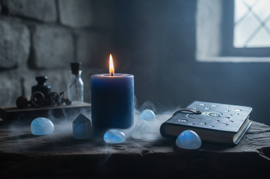 Blue Candle Magic for Dreams, Intuition & Psychic Development