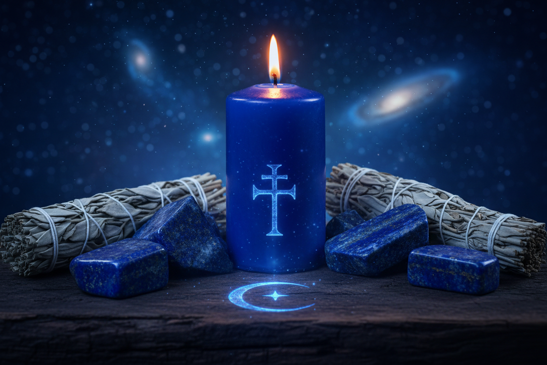 Blue Candle & Jupiter Magic: Expansion, Wisdom & Higher Truth