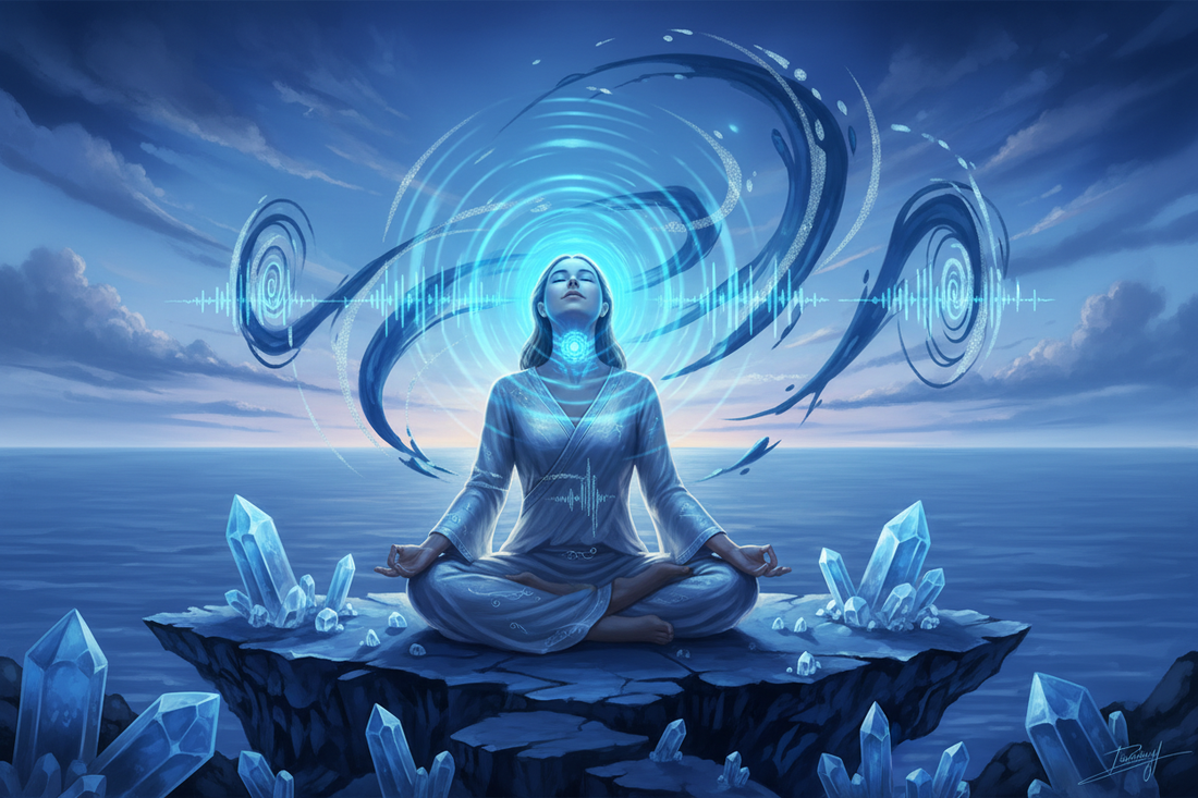 Blue Healing: Color Therapy, Throat Chakra Healing & Blue Meditation Practices