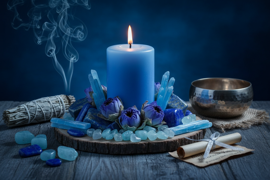 Blue Magic: Candles, Crystals, Herbs & Rituals for Truth and Authentic Expression