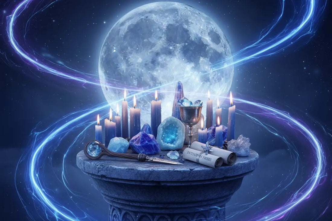 Blue Moon Magic: Rare Manifestation & Amplified Power Nicole's ritual universe