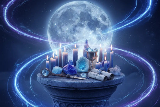 Blue Moon Magic: Rare Manifestation & Amplified Power Nicole's ritual universe
