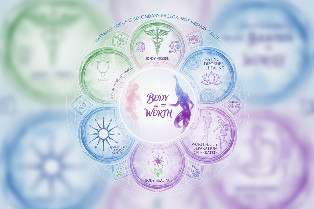 Eating Disorders and External Locus: Body as Worth-Measure (Secondary Factor) - Nicole's ritual universe