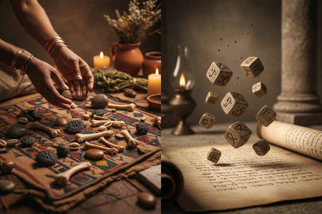 Bone Throwing vs Casting Lots: Which Ancient Divination is Right for You? - Nicole's ritual universe