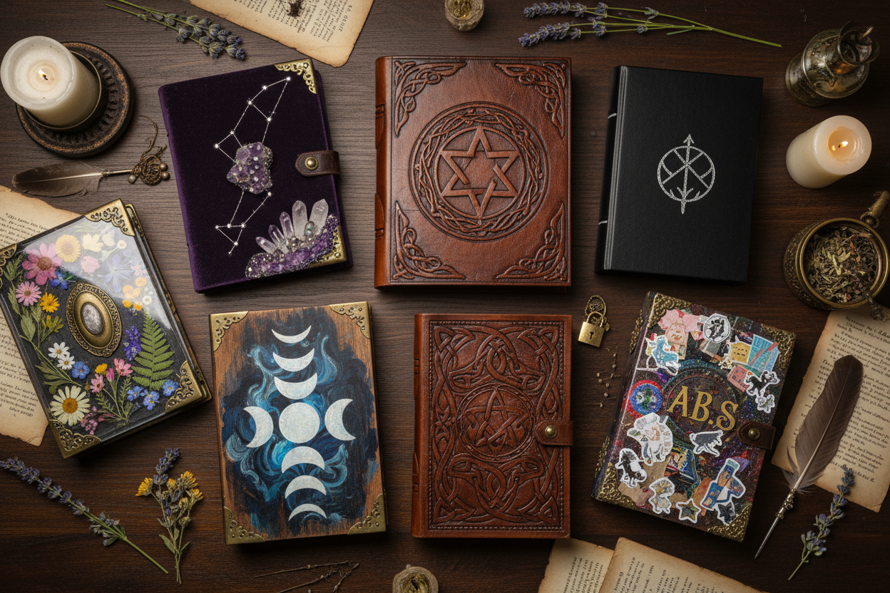 Book of Shadows Cover Ideas: DIY & Decoration Guide – Nicole's ritual ...