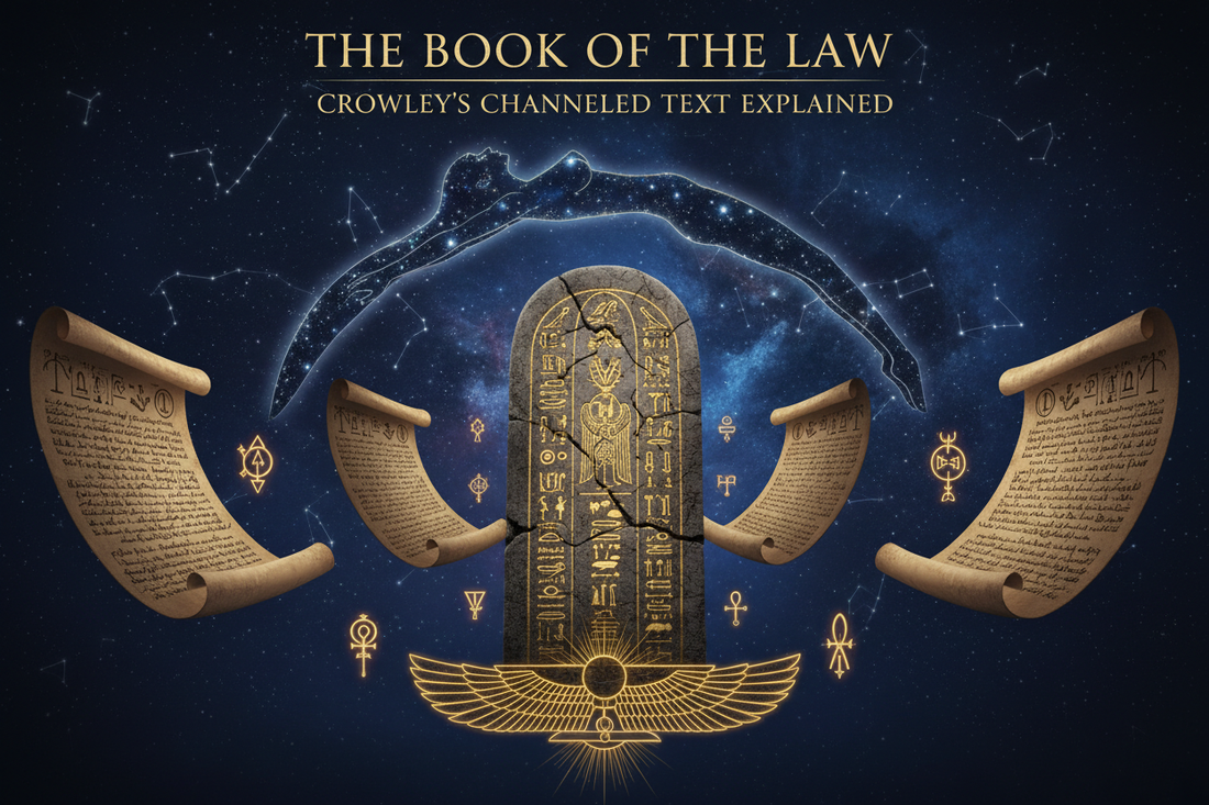 The Book of the Law: Crowley's Channeled Text Explained - Nicole's ritual universe