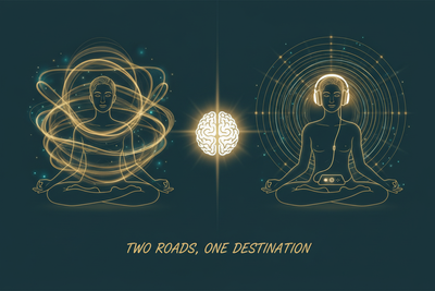 Brainwave Entrainment vs Meditation: Do You Need Both?