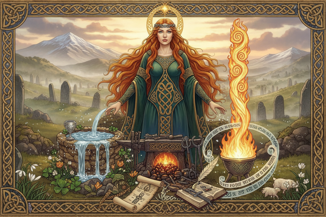 Brigid: Celtic Triple Goddess