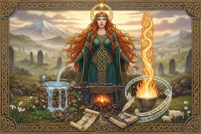Brigid: Celtic Triple Goddess
