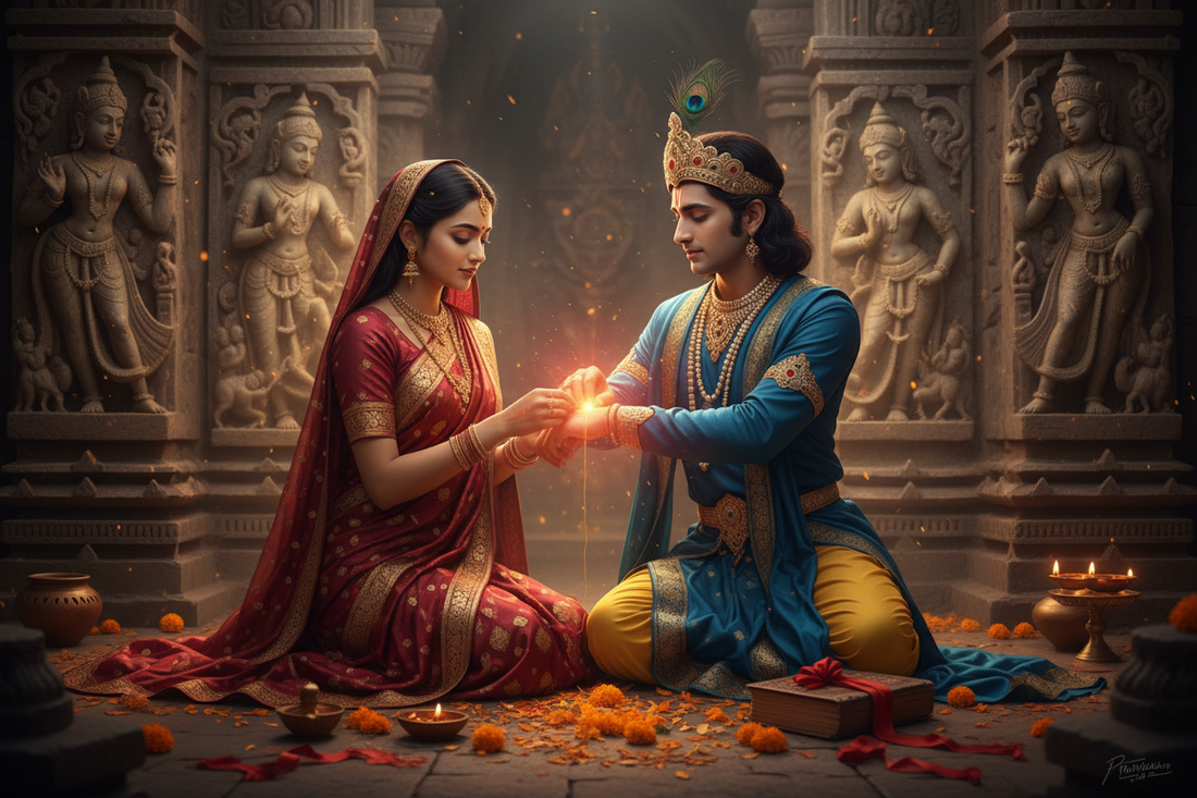 Raksha Bandhan Folklore: Brother-Sister Legends and Sacred Thread Stories - Nicole's ritual universe