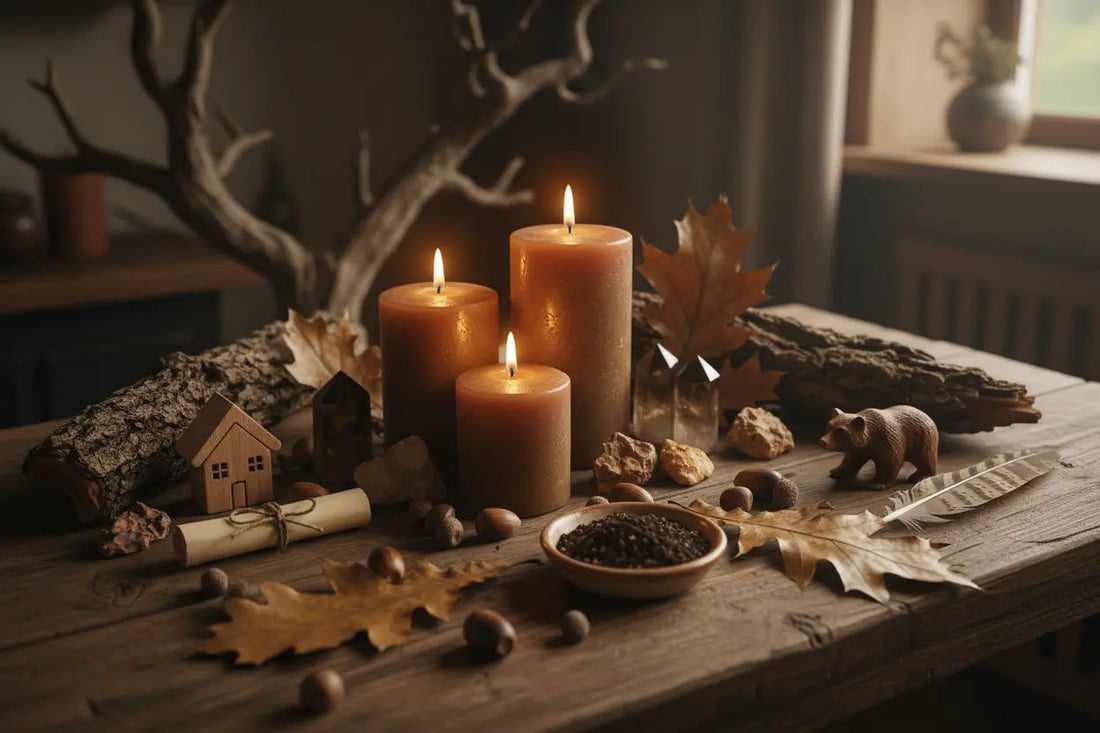 Brown Candle Magic: Grounding, Stability & Animal Magic - Nicole's ritual universe