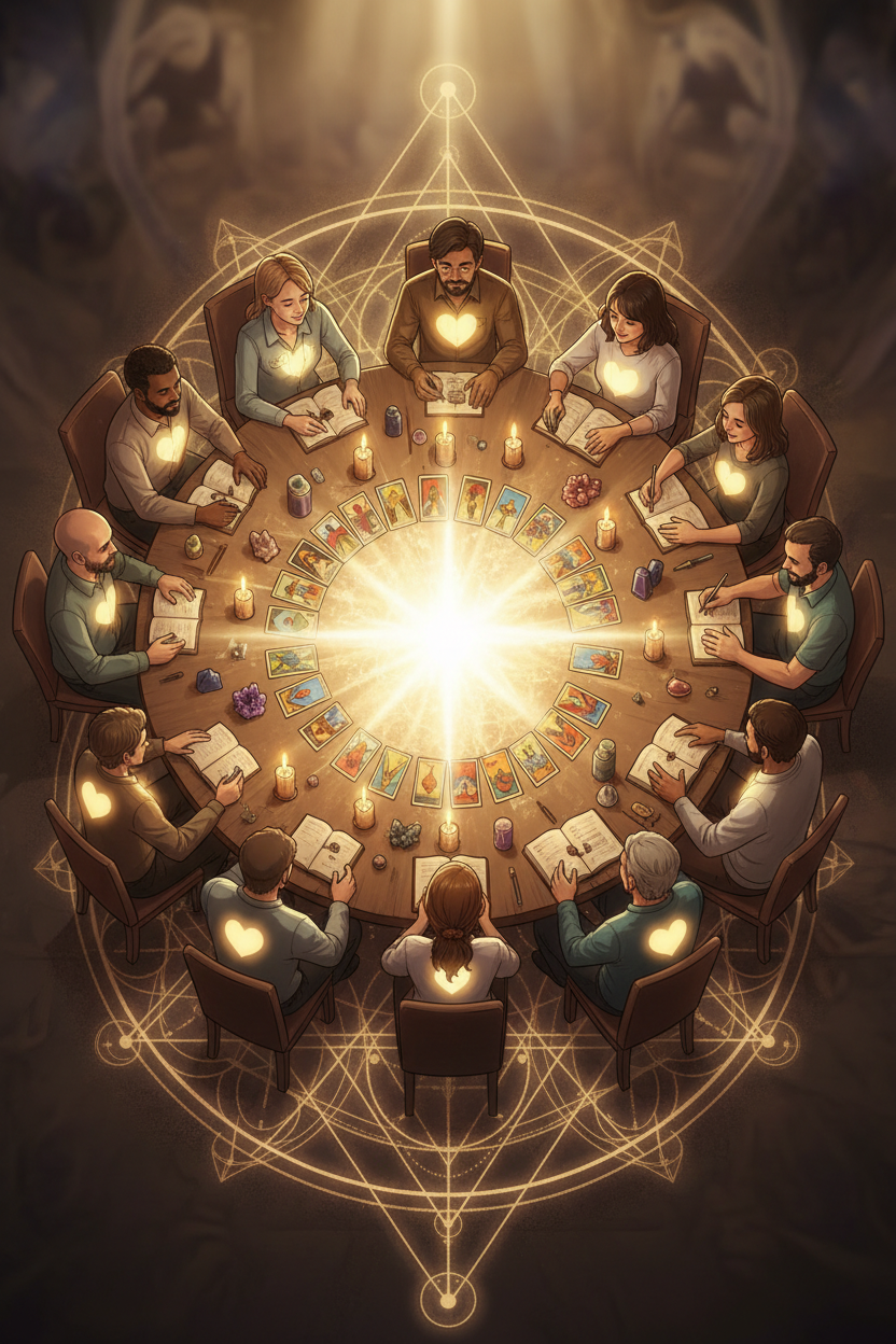 Building Your Tarot Community: Finding Your People Nicole's ritual universe
