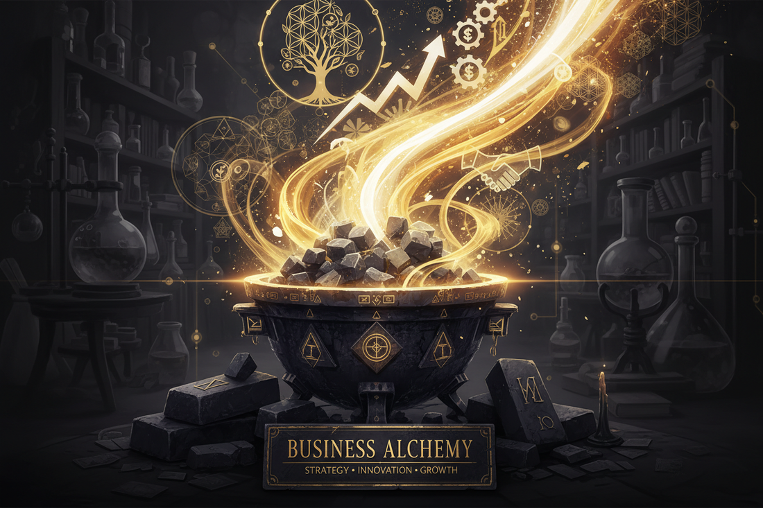Business Alchemy: Turning Lead Clients into Gold Through Transformation - Nicole's ritual universe