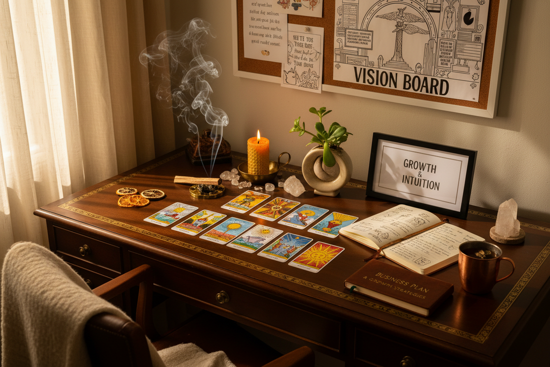 The Business Tarot Spread: Tarot Guidance for Entrepreneurs & Founders Nicole's ritual universe